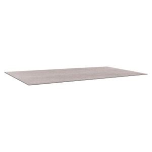 Stern Gartentisch-Platte 130x80cm Silverstar 2.0