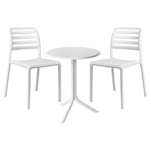 Nardi Costa Gartenmöbel-Set 3-tlg. Kunststoff