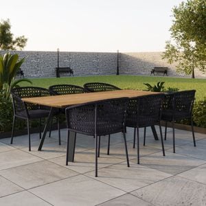 OUTLIV. Zui Gartenmöbel-Set 7-tlg. Tisch 220x100cm