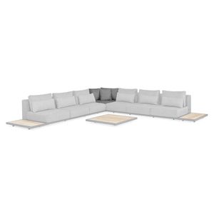 Suns Kota Eckmodul Aluminium/Polster