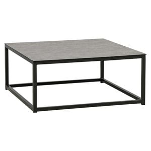 OUTLIV. Miami Loungetisch 90x90cm Aluminium/Glaskeramik