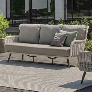 Apple Bee Key Largo Gartenloungesofa Aluminium/Rope/Bee Wett