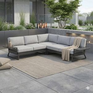 Kettler Ocean Skid Platform Ecklounge Aluminium/Olefin