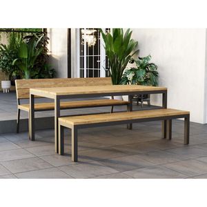OUTLIV. Kobe Gartenmöbel-Set L (6 Plätze) Tisch 180x90cm