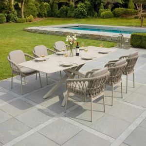 LC Garden Bari Gartenmöbel-Set Tisch 220x100cm