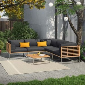 OUTLIV. Sumba Ecklounge Edelstahl/Polyester