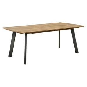 OUTLIV. Ohio II Gartentisch Aluminium/Teak