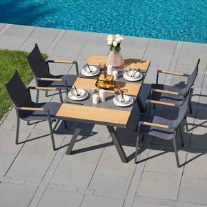 LC Garden Unicamo Gartenmöbel-Set M (4 Plätze) Tisch 167x90,5cm