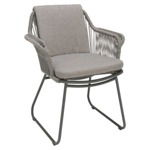 LifestyleGarden Viborg Gartensessel Aluminium mit Sitz- und Rückenkissen