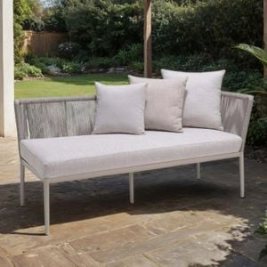 LifestyleGarden Topaz Diningsofa Aluminium/Rope/Olefin