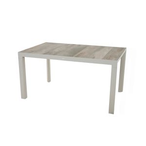 Siena Garden Silva Gartentisch Aluminium/Keramikfliese