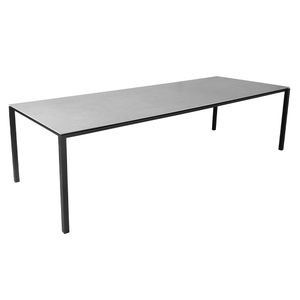 Cane-Line Pure Gartentisch 280x100cm Aluminium/Keramik