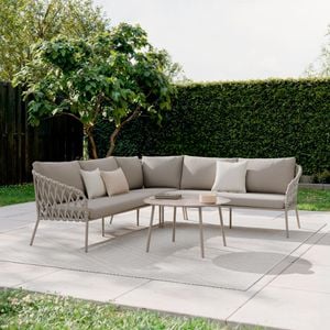 OUTLIV. Tanami Ecklounge Stahl/Rope/Olefin