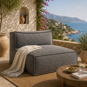 ROOLF Living Silky Loungesessel Polypropylen/Chenille