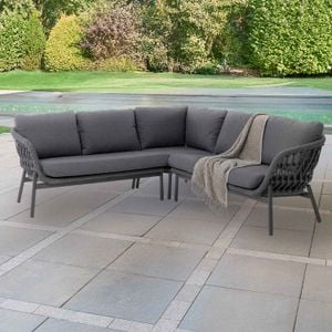 LC Garden Bari Ecklounge Aluminium/Rope/Olefin