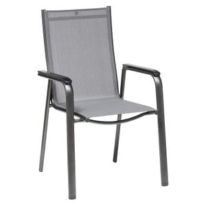 Kettler Cirrus Stapelsessel Aluminium/Outdoorgewebe