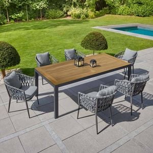LC Garden Sunrepo Gartenmöbel-Set mit OUTLIV. Tisch 220x100cm