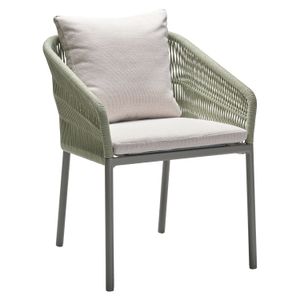 Stern Jella Stapelsessel Aluminium/Rope/Outdoorstoff