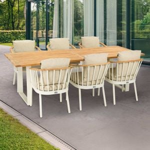 Apple Bee Condor Gartenmöbel-Set L (6 Plätze) Tisch 240x95cm