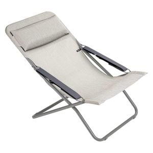 Lafuma Transabed Liegestuhl Stahl/Batyline Duo