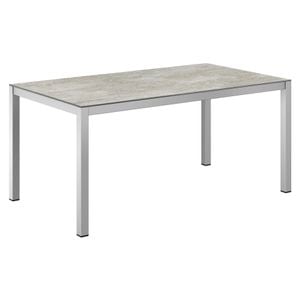 OUTLIV. Gartentisch 160x90cm Aluminium/Dekton