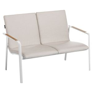 Kettler Diamond Loungebank Aluminium/Sunbrella