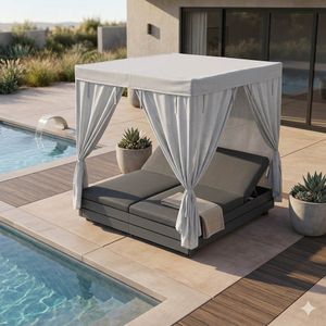 Solpuri Boxx Daybed Aluminium/Polyester