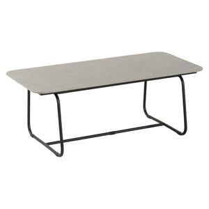 Schöner Wohnen Fontein Loungetisch 120x60cm Aluminium/Keramik