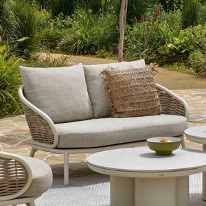 Apple Bee Pine Key Gartenloungesofa Aluminium/Polyrattan/Bee Wett