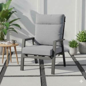 Siena Garden Valencia Loungesessel verstellbar Aluminium/Polypropylen