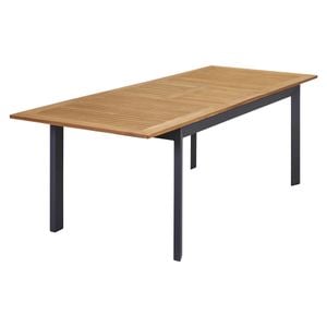LC Garden Unicamo Ausziehtisch 180/240x90cm Aluminium/Teak