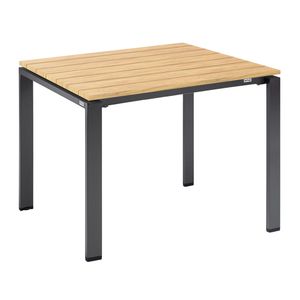Kettler Float Gartentisch Aluminium/Teak