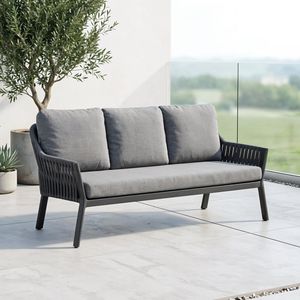 LC Garden Sofano Diningsofa Aluminium/Rope/Olefin