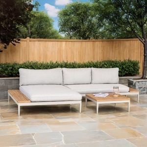 LifestyleGarden Topaz Ecklounge Aluminium/Olefin