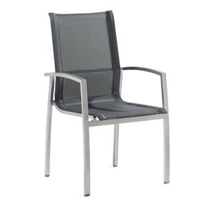 Sieger Tonga Stapelsessel Aluminium/Textilux