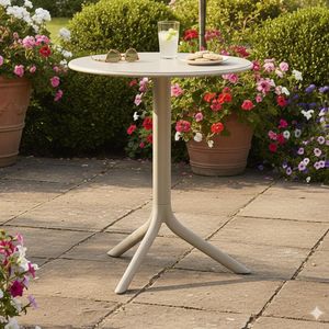 Nardi Spritz Lifttisch Ø60,5cm Kunststoff