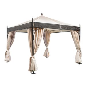 MBM Romeo Vorhang-Set für Gartenpavillon Romeo Elegance für 1 Seite