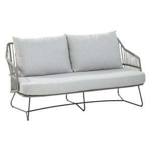 4Seasons Sempre Gartensofa Edelstahl/Rope inkl. Kissen