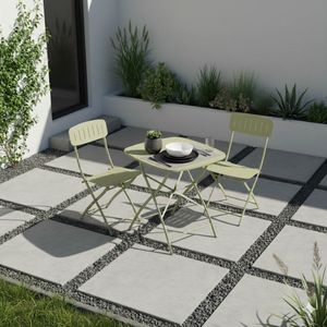 Sungörl Bora Bora Gartenmöbel-Set S (2 Plätze) Tisch 70x70cm
