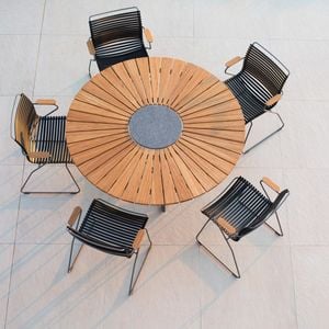 Houe Click Gartenmöbel-Set M (5 Plätze) Tisch Ø150cm