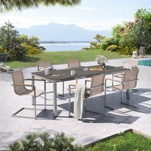 OUTLIV. Rimini Gartenmöbel-Set L (6 Plätze) Tisch 220x100cm