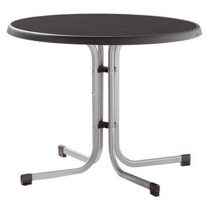 Sieger Boulevard Klapptisch Ø86cm Stahl/Mecalit