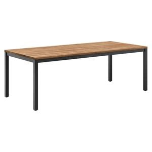 OUTLIV. Kobe Gartentisch Aluminium/Teak