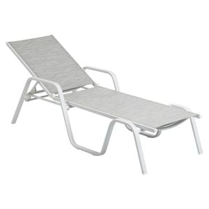 Kettler Basic Plus Gartenliege Aluminium/Outdoorgewebe