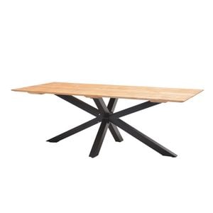 LifestyleGarden Genet Gartentisch 216x99cm Aluminium/Teak
