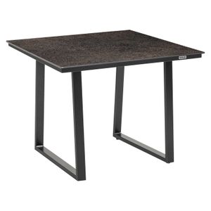 Kettler Skate Low Dining Gartentisch Aluminium/HPL