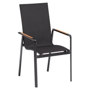 Kettler Diamond Stapelsessel Aluminium/Outdoorgewebe