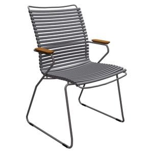 Houe Click Tall Gartensessel Stahl/Kunststoff