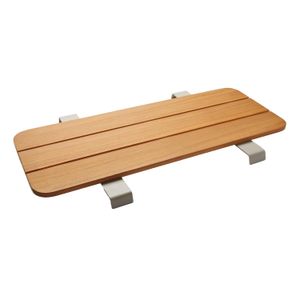 Stern Enya Verbindungstisch 84x48cm Edelstahl/Teak