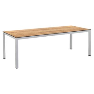 Kettler Cubic Gartentisch 220x95cm Aluminium/HPL